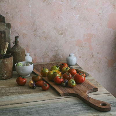 Long Acacia Wooden Snack Board