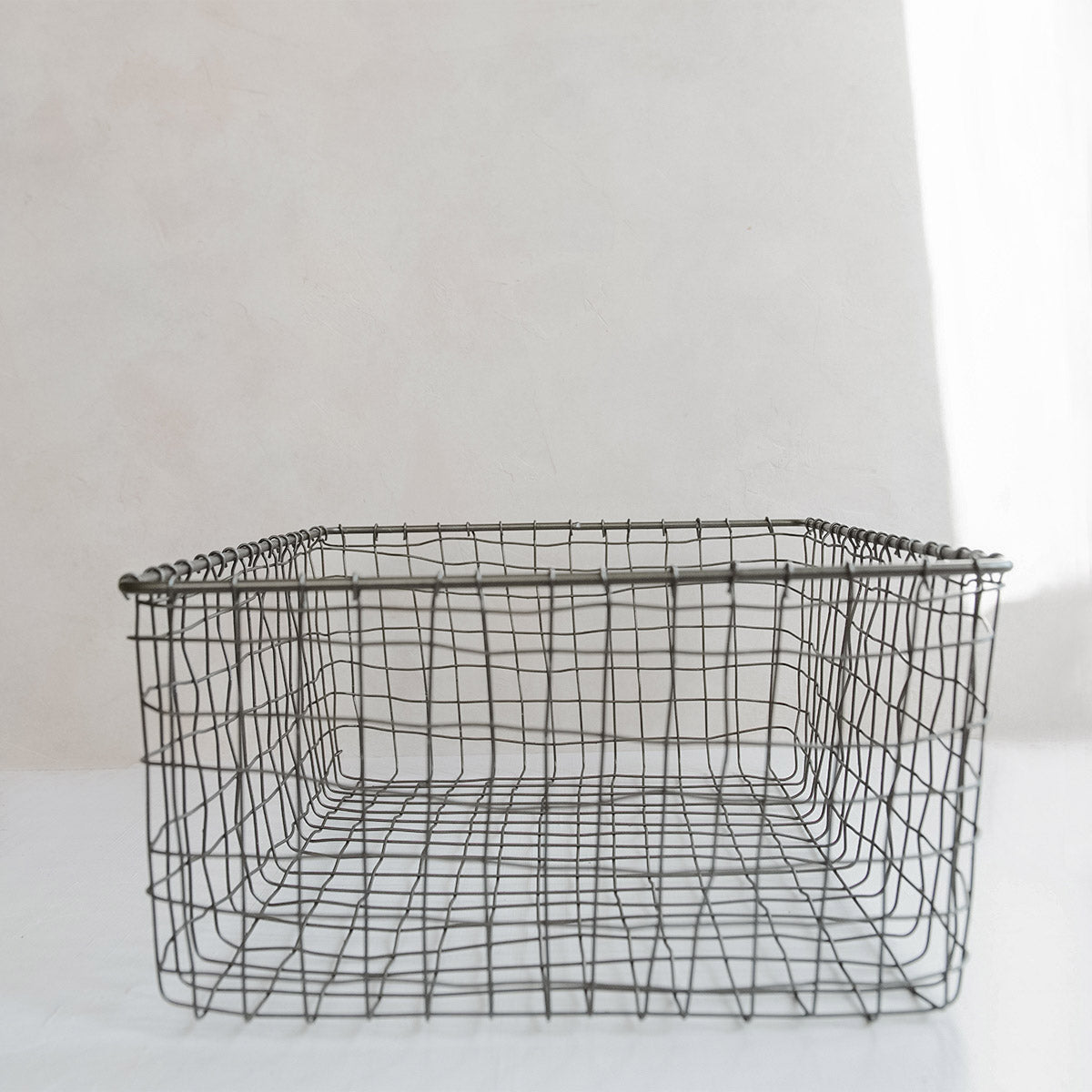 Woven Wire Storage Basket