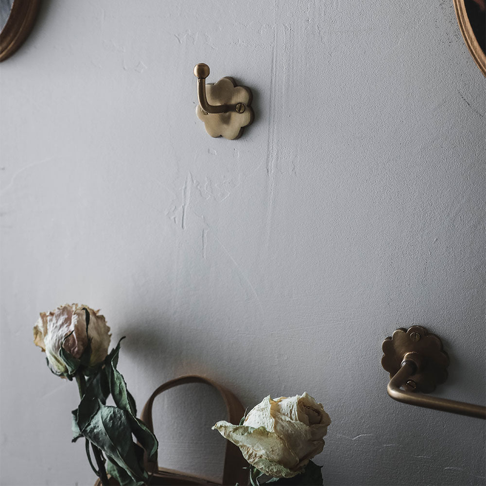 Yellowbell Hooks & Bars - Antique Brass