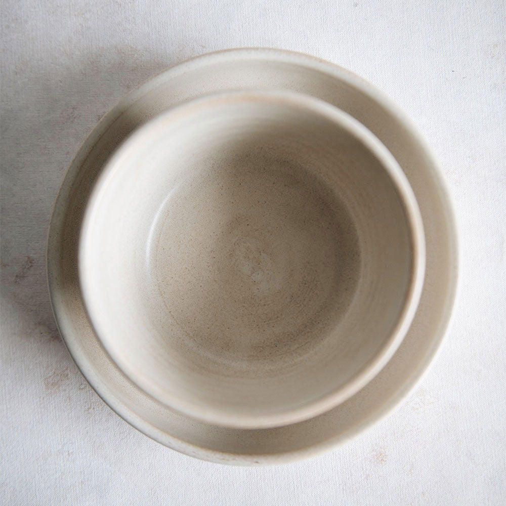 Ceramic Artisan Dinnerware - Natural