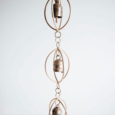 Handmade Copper Bell Chime - Spheres