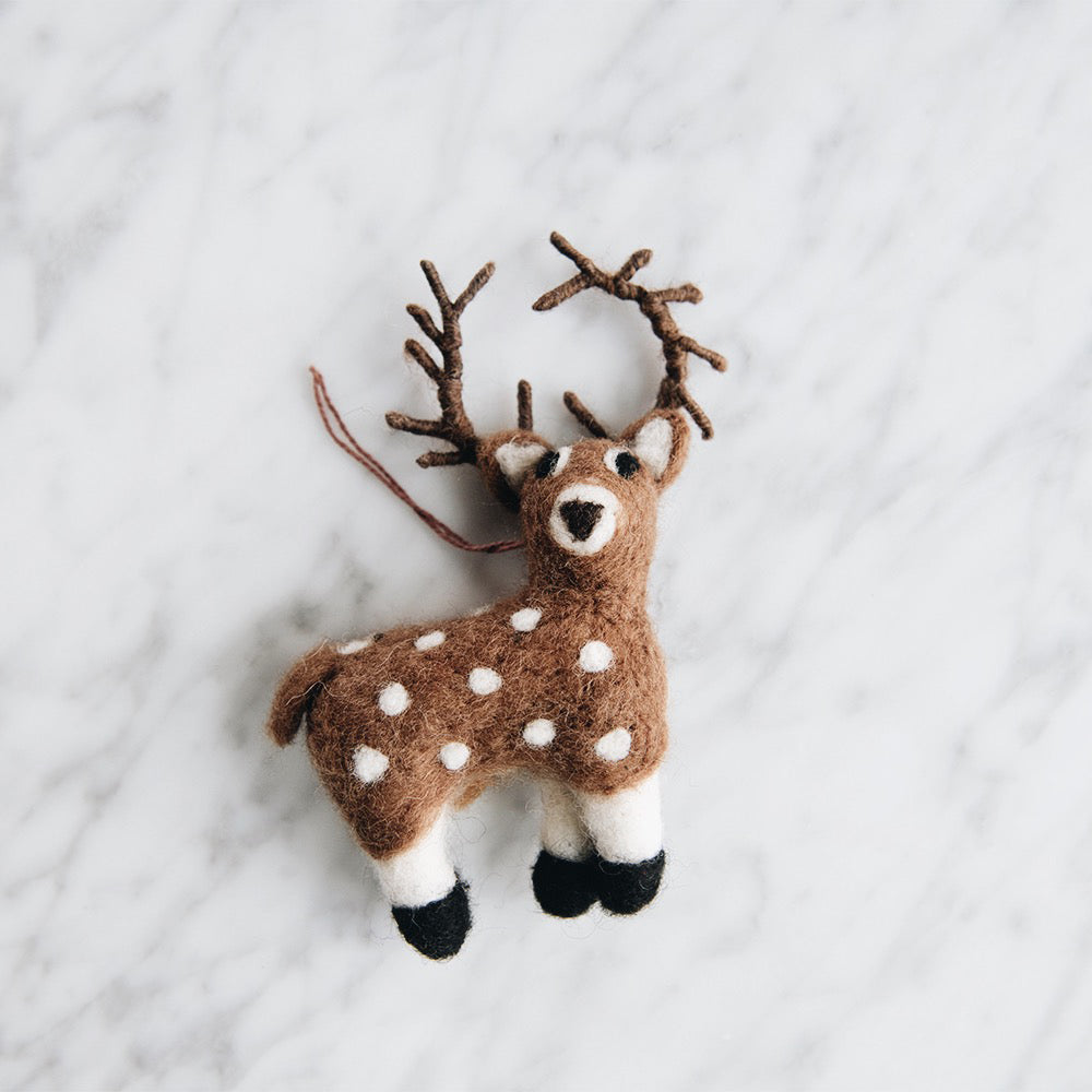 Felt Forest Friend Ornament