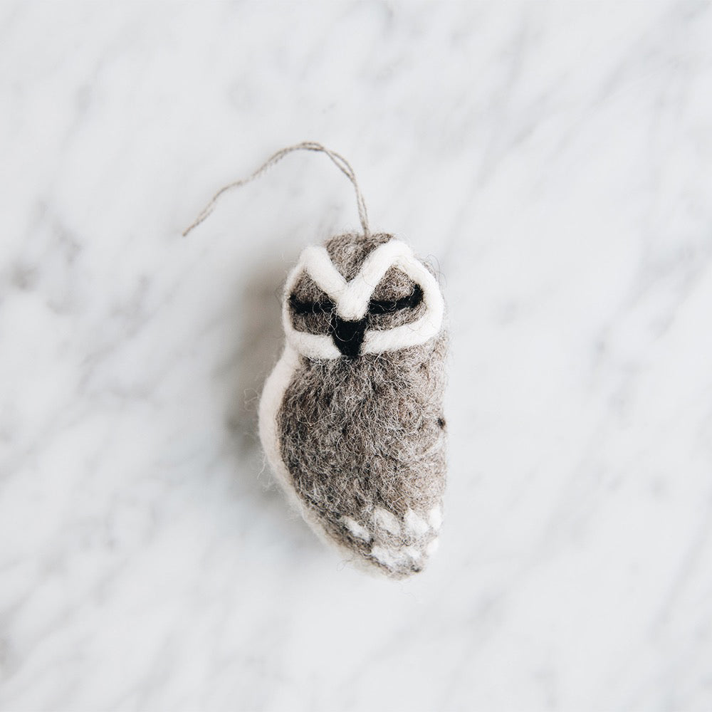 Felt Forest Friend Ornament