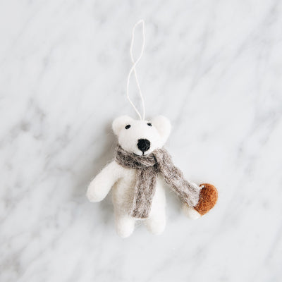 Felt Forest Friend Ornament