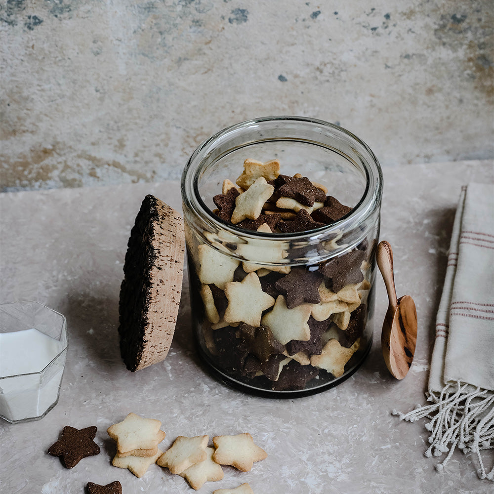 Recycled Glass Canister