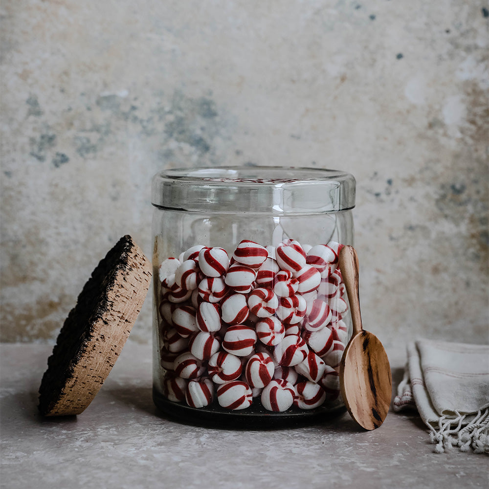 Recycled Glass Canister