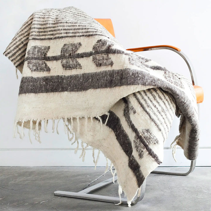 Hand loomed good blanket