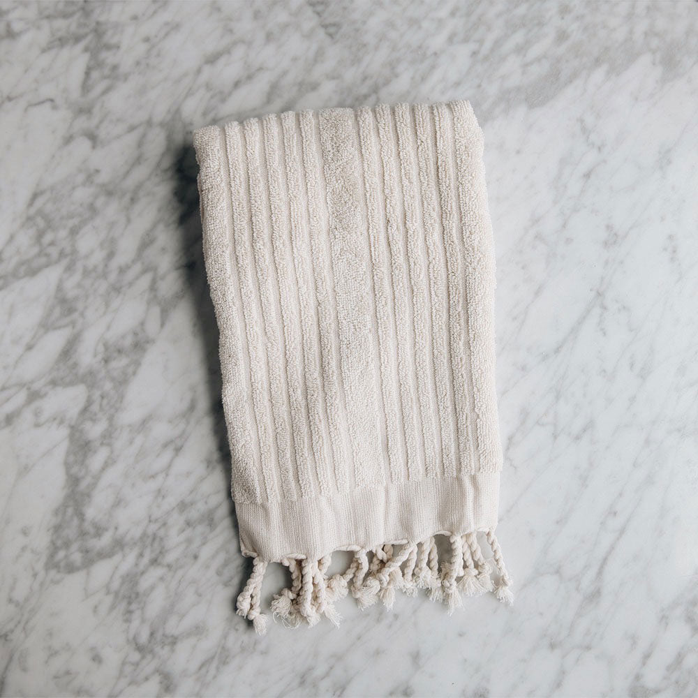 Hand-loomed Turkish Cotton Towel - Stripes