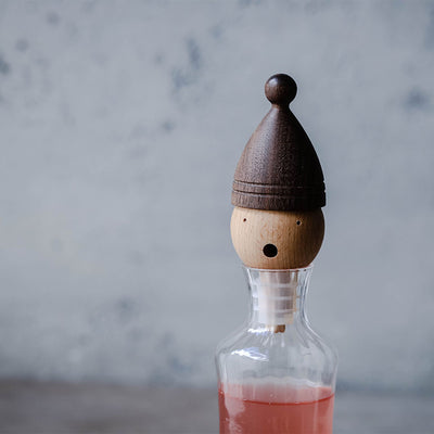 Wooden Holiday Wine Stopper