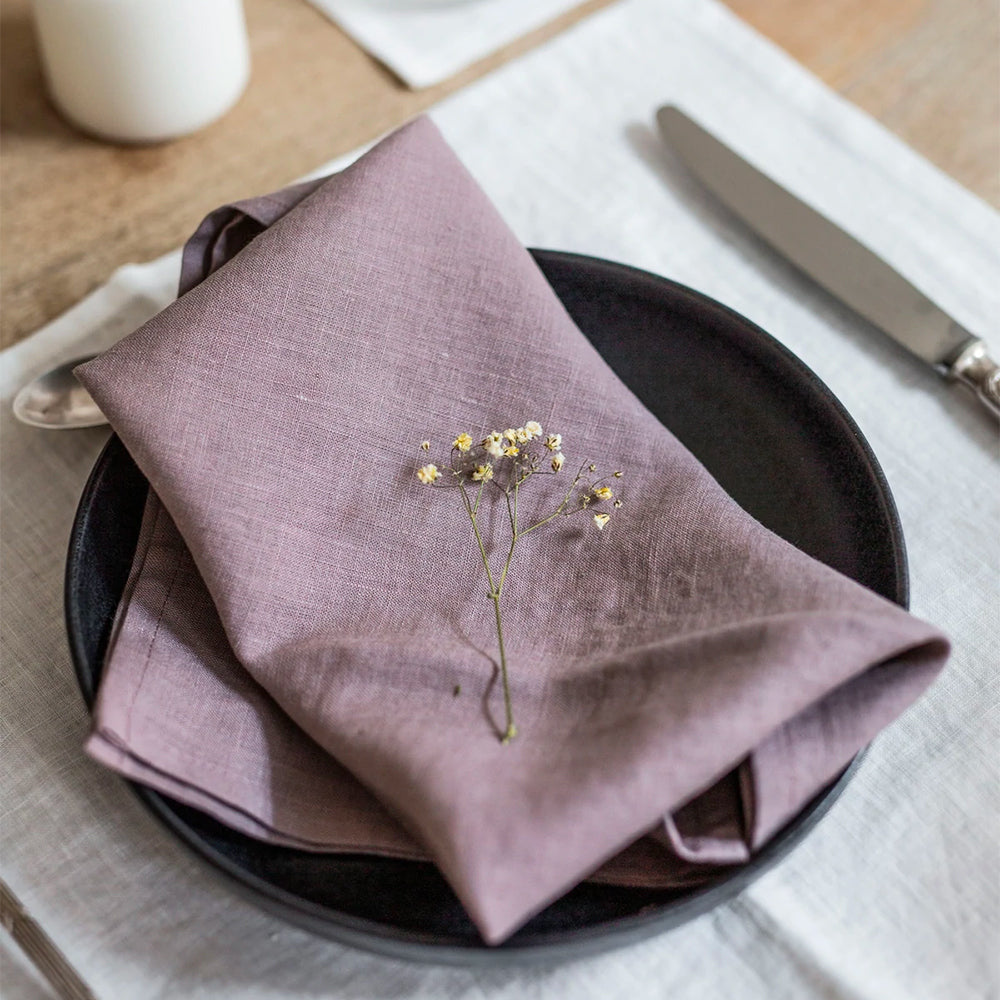 Stevie Linen Napkin Set