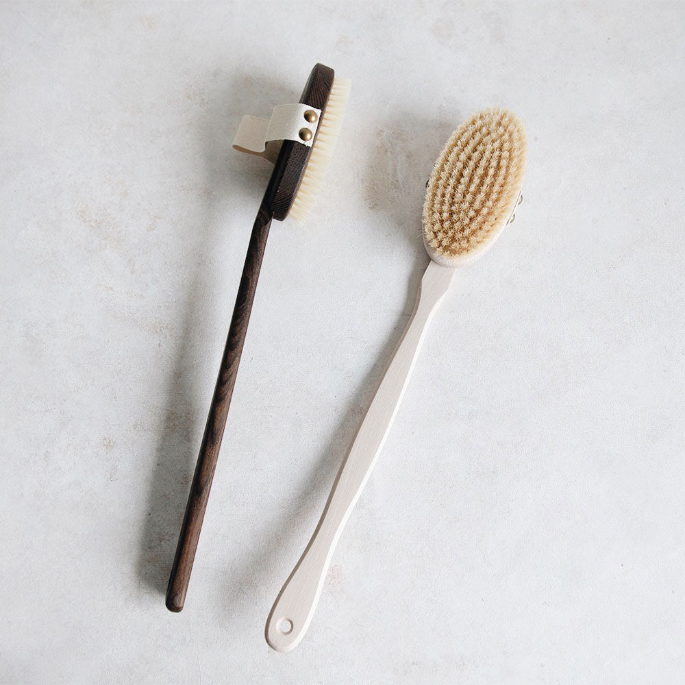 Bath Brush with Removable Head