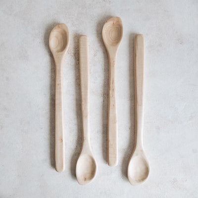Hand Carved Maple Cooking Spoon