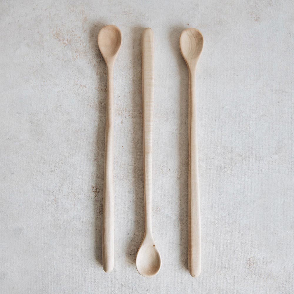 Hand Carved Maple Tasting Spoon