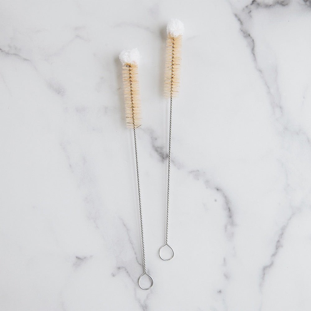 Slim Bristle Brush (set of 2)
