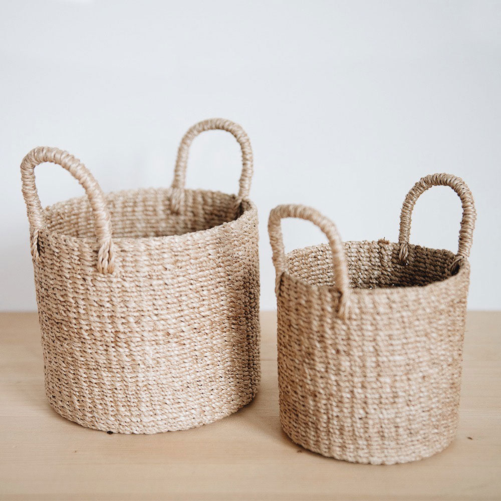 Small woven baskets hotsell