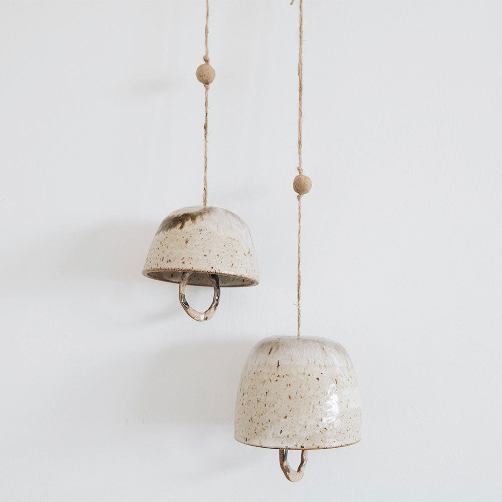 Speckled Stoneware Bell