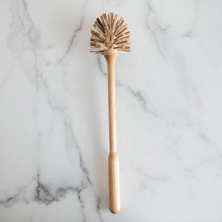 Wooden Toilet Brush Concrete Holder